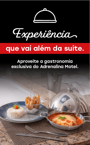 Aproveite a gastronomia exclusiva do Adrenalina Motel.